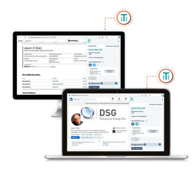 Talentis executive search software-data updates